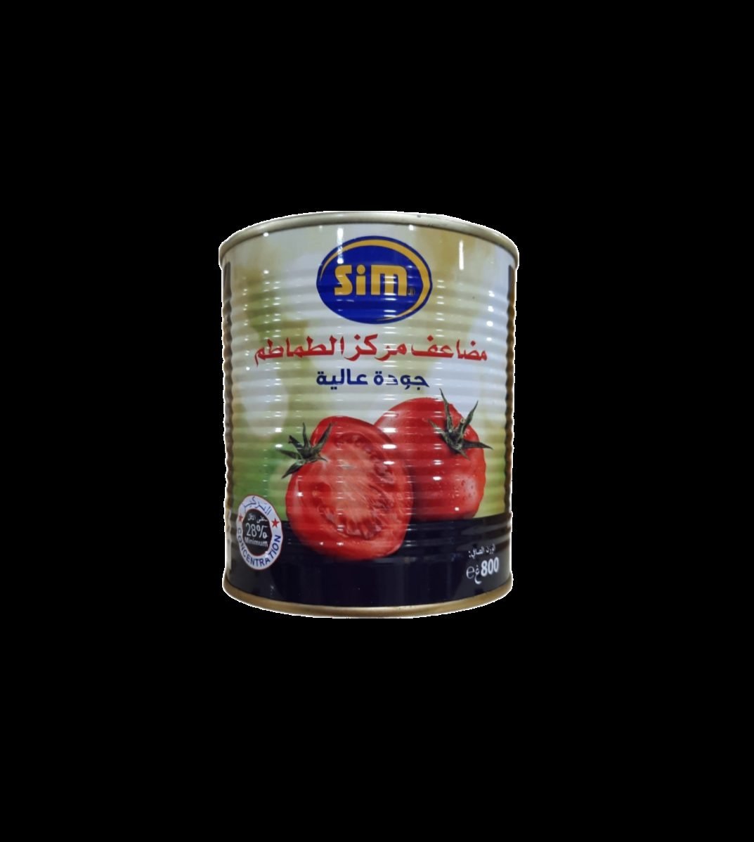 ZIMBA TOMATE 28%  800GR *12