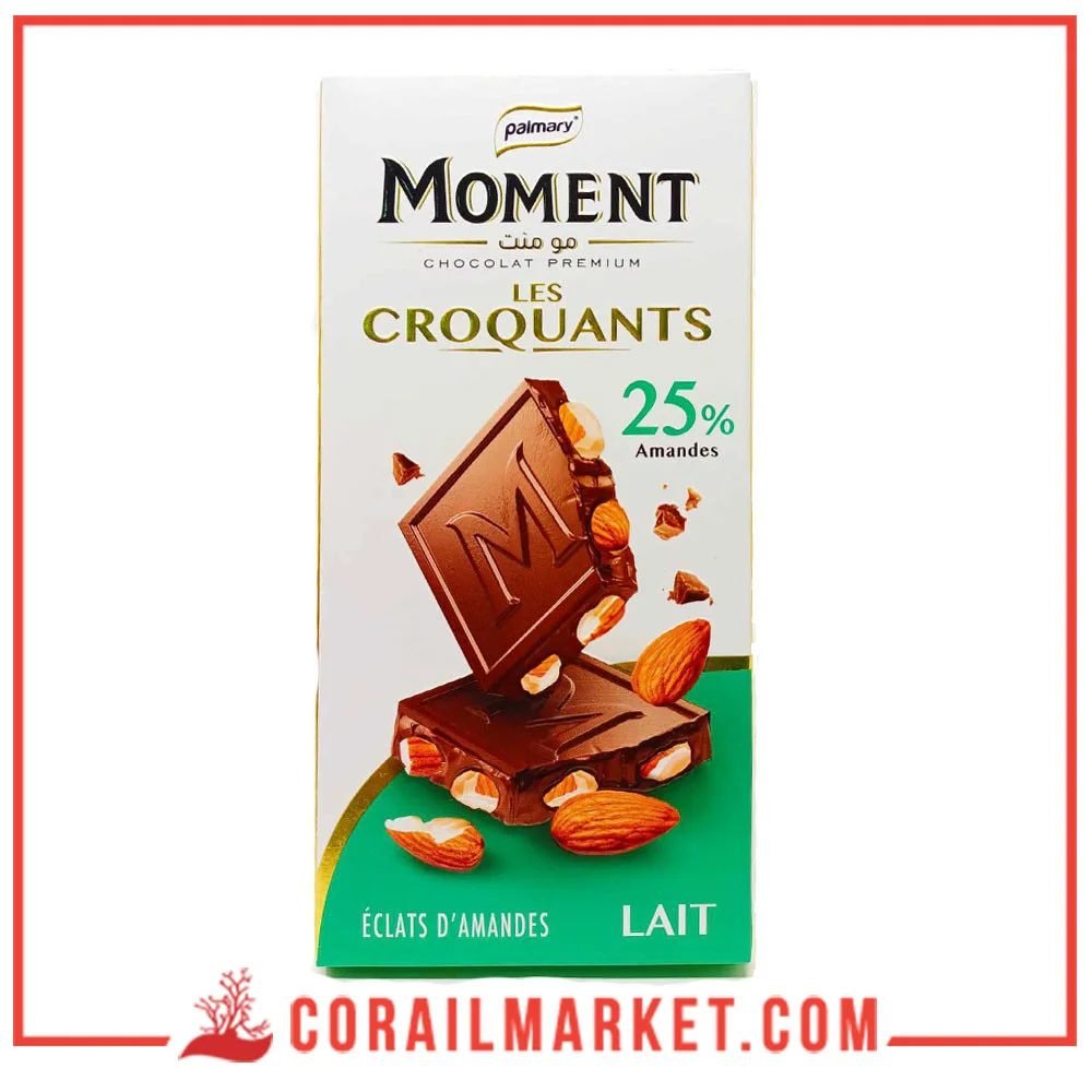 MOMENT CROQUANT LAIT AMANDE *24