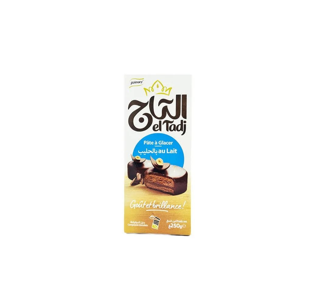 EL TADJ TABLETTE LAIT 250GR *16