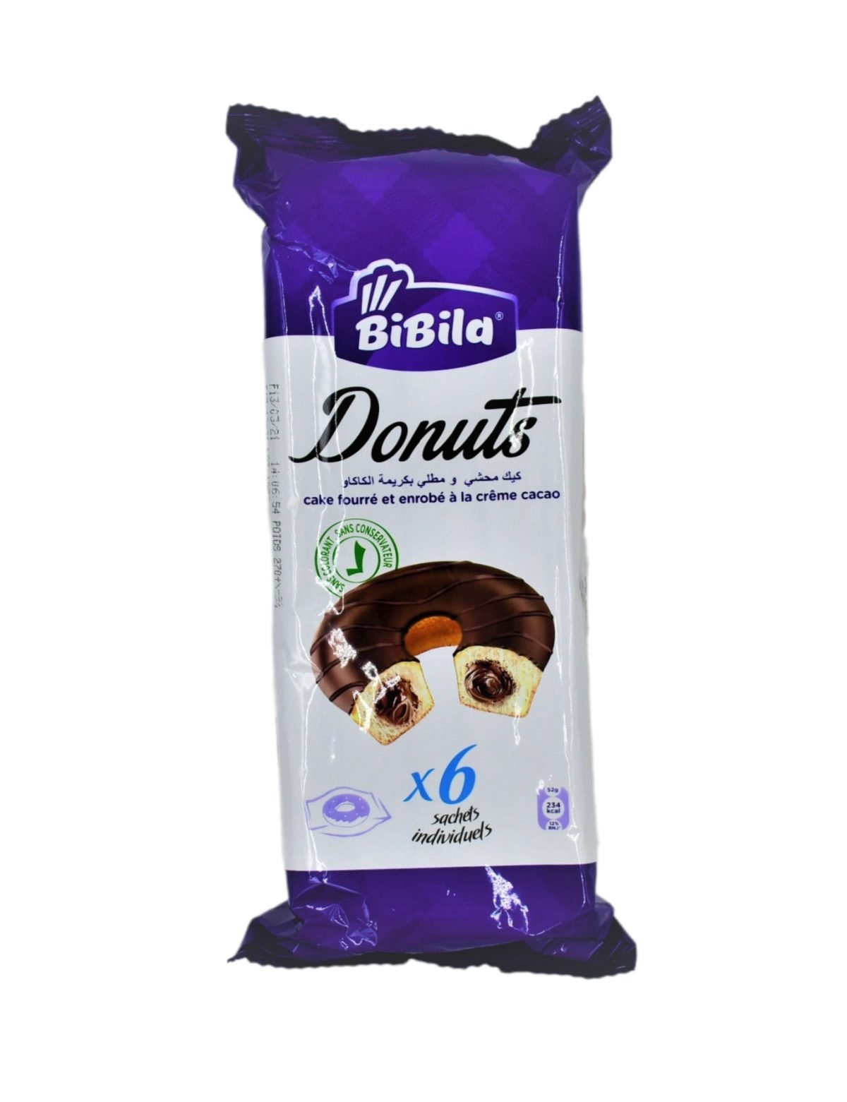 DONUTS PF PACK X6 ENROBE *10