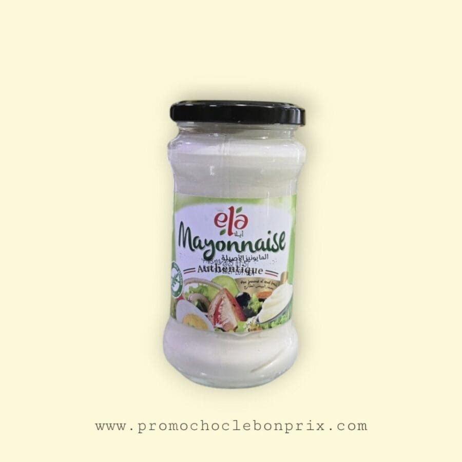 ELA MAYONNAISE EN VERRE 310G  *24