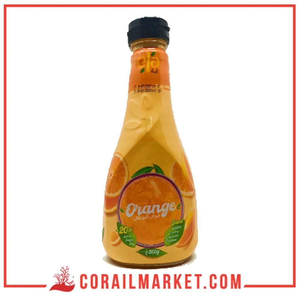 ELA SAUCE D'ORANGE PET 500G *12