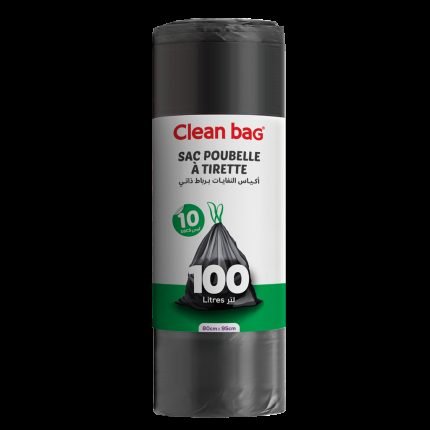 CLEAN BAG SAC POUBLLE 100L
