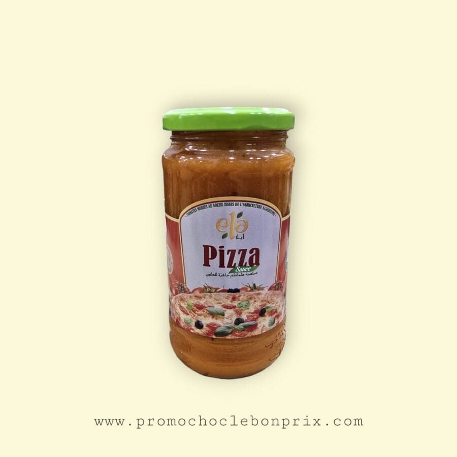 ELA SAUCE PIZZA EN VERRE 300G *12