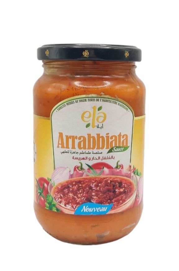 ELA SAUCE ARRABBIATA EN VERRE 350GR *12