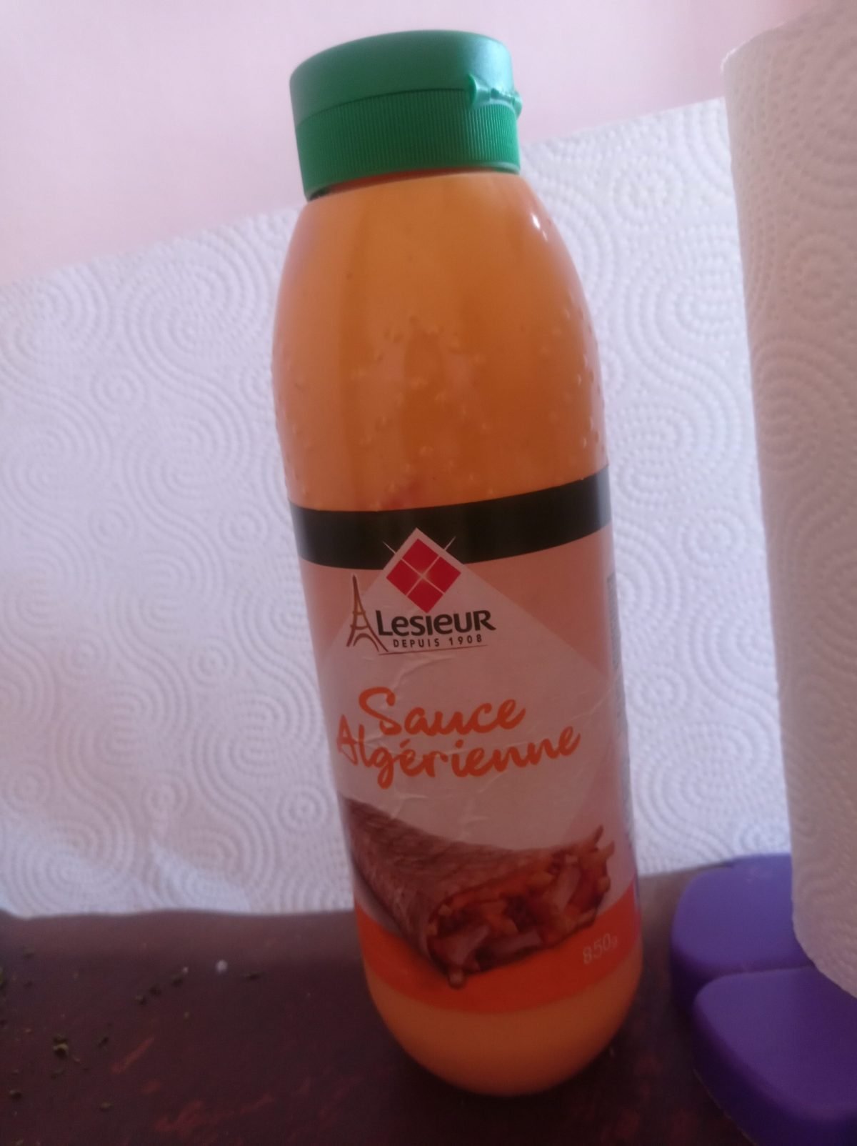 LESIEUR SAUCE ALGERIENNE 850ML *8