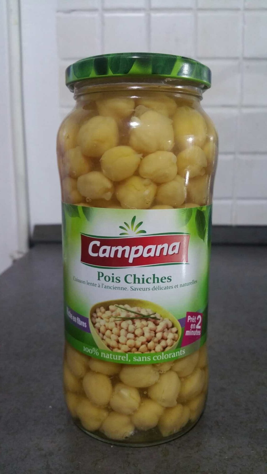 CAMPANA POIS CHICHE 580ML *12