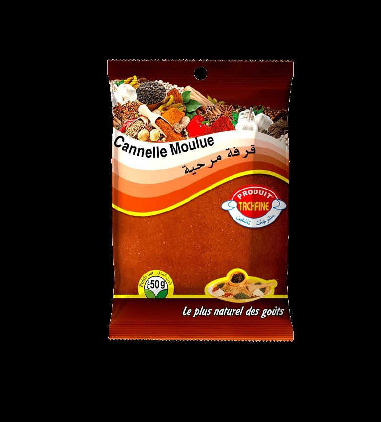 TACHFINE CANNELLE MOULUE 70G *25