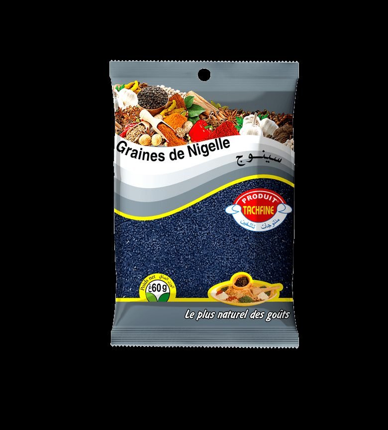 TACHFINE SINOUDJ (GRAIN DE NEGELLE) 60G *25