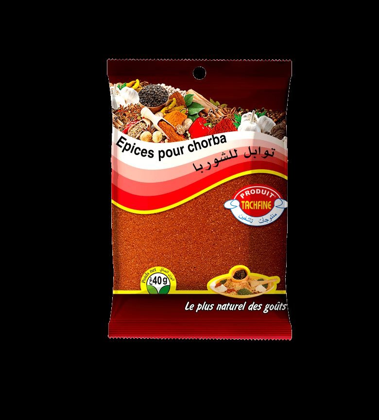 TACHFINE EPICES POUR CHORBA 40G *25