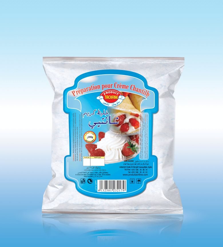 TACHFINE CREME CHANTILLY 200G *40