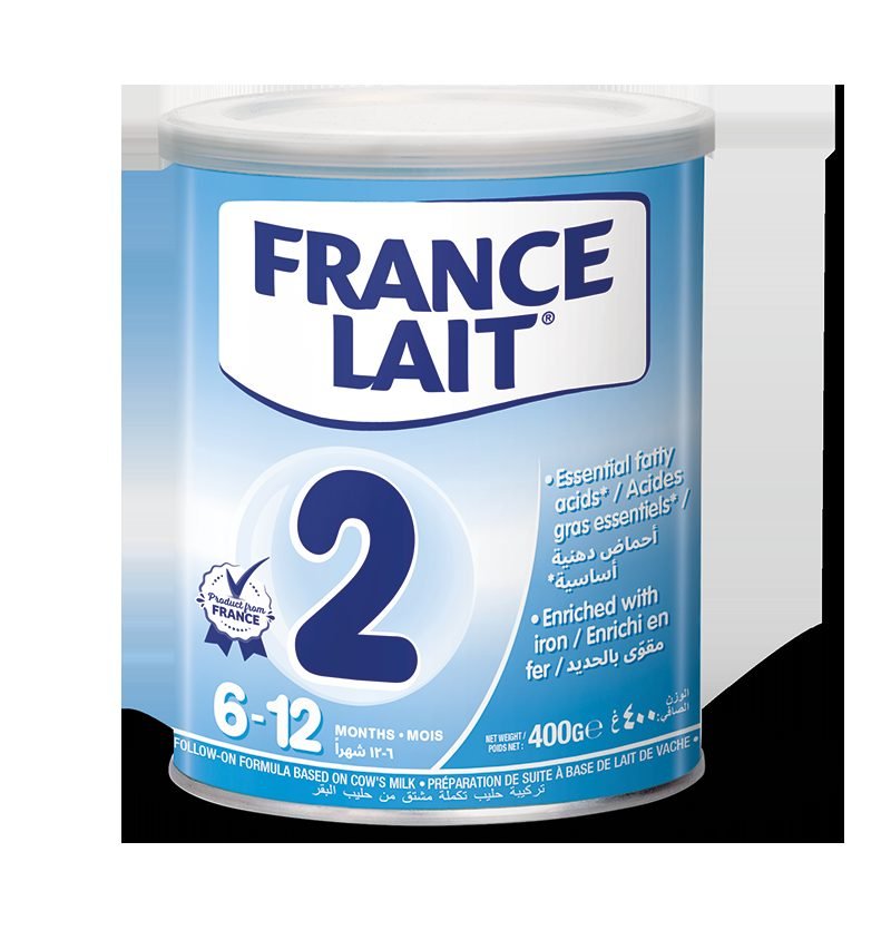 FRANCE LAIT 2 AGE 400G *12
