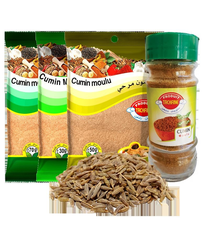 TACHFINE CUMIN MOULU 50G *35