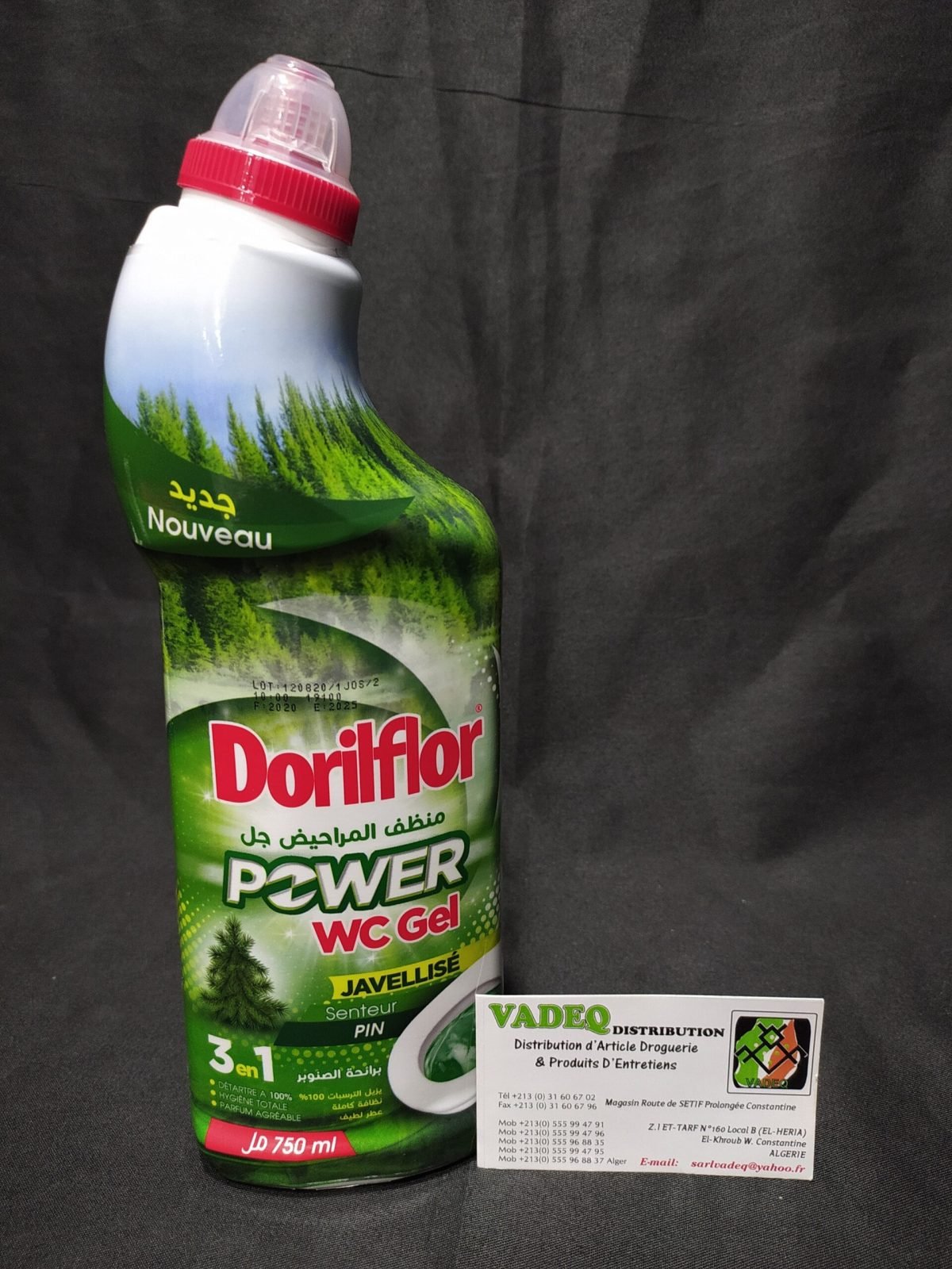 DORILFLOR GEL WC PINO JAVELISE 750ML *12