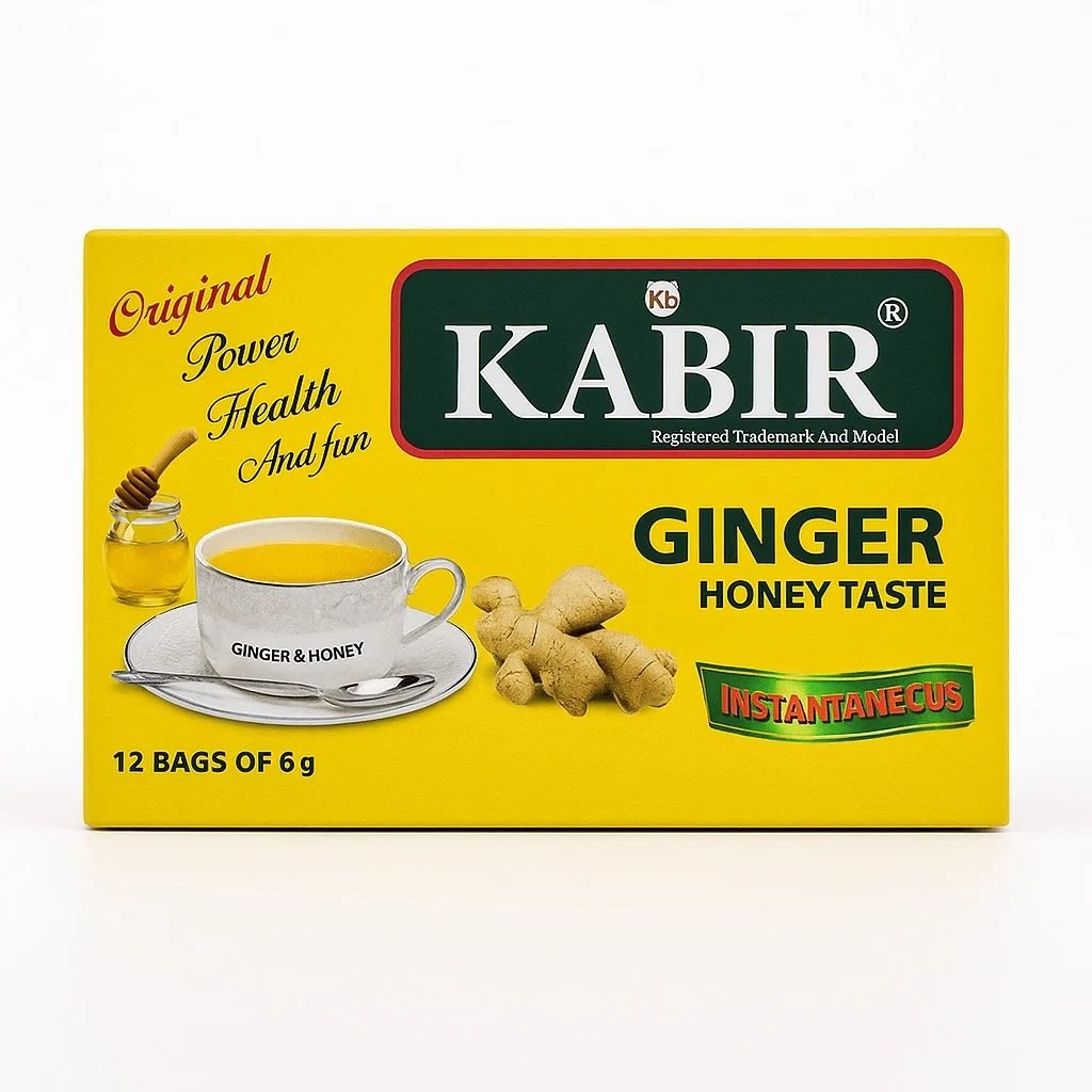 KABIR GINGEMBER AU MIEL 72G *24