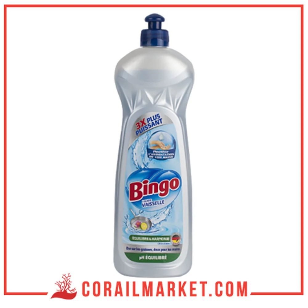 BINGO LIQUIDE VAISSELLE PH EQUILIBRE 1200ML *12