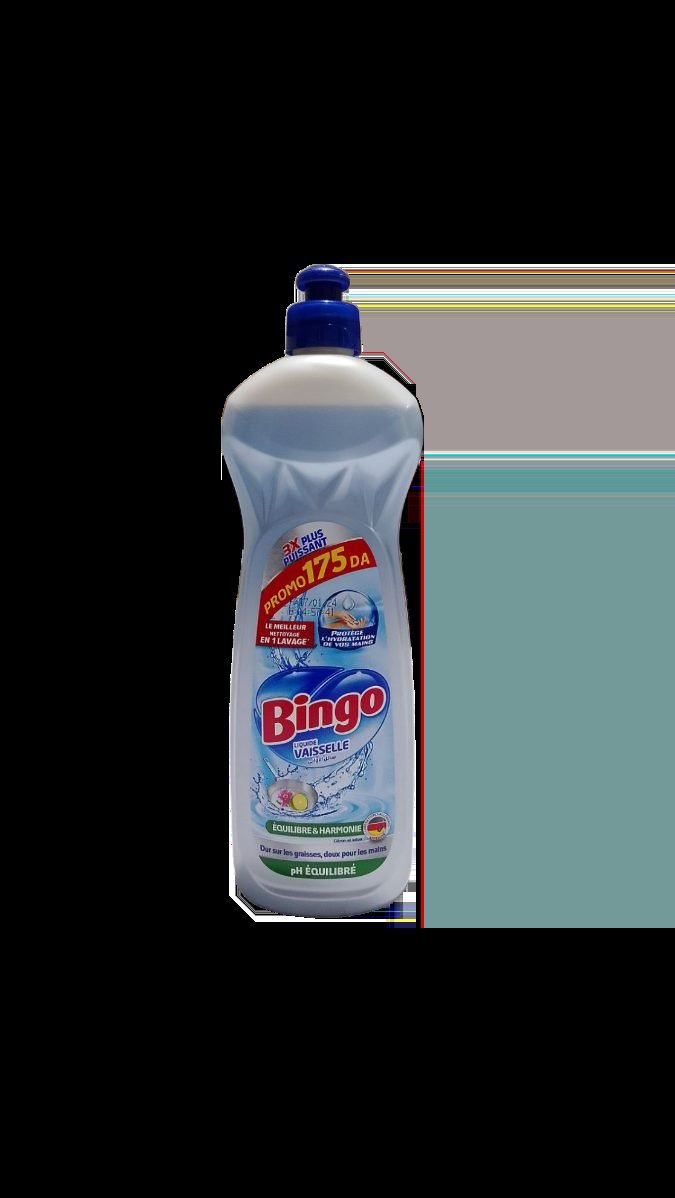 BINGO LIQUIDE VAISSELLE 600ML PH EQUILIBRE  * 16
