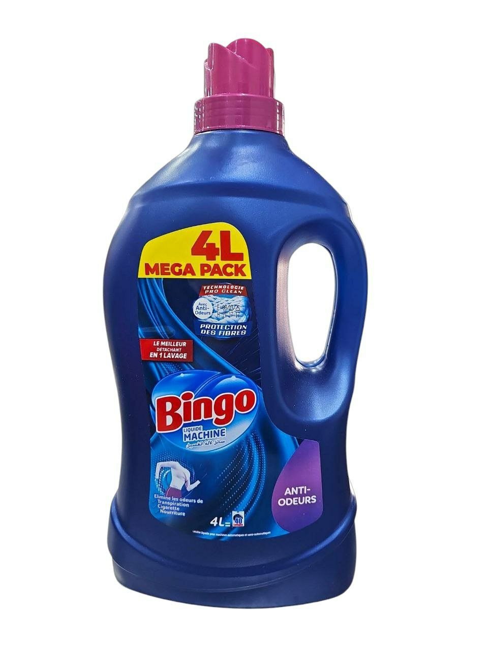 BINGO LAVE LINGE ANTI - ODEUR 4L *4