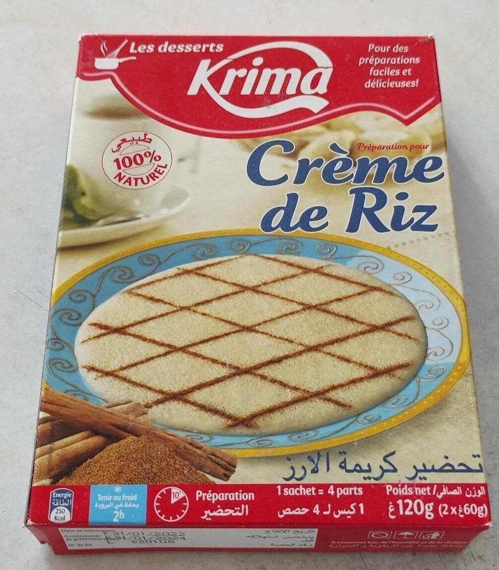 FLANEL CREME DE RIZ 120G *24