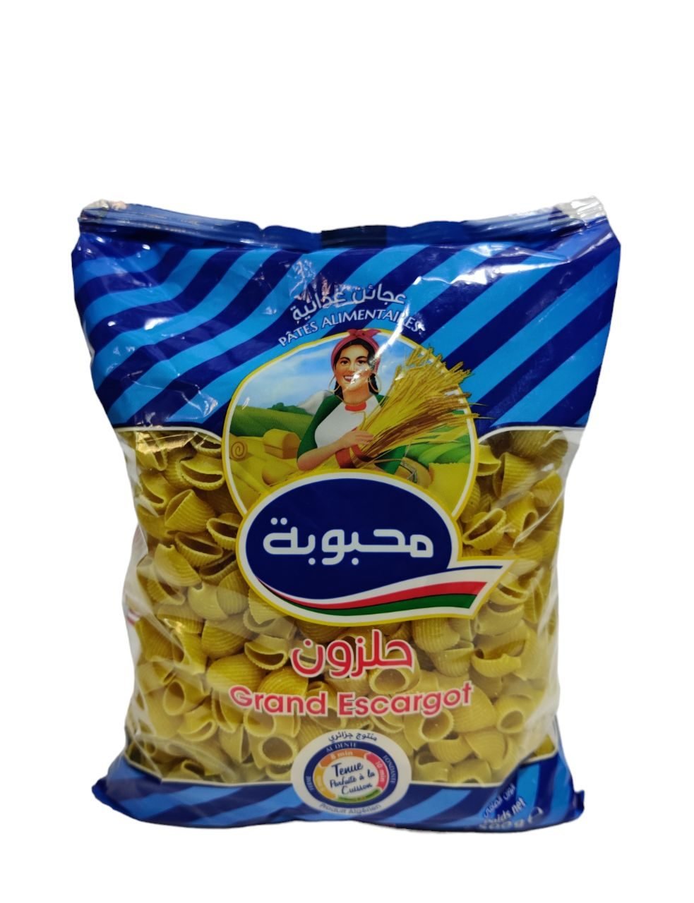 MAHBOUBA PATE ESCARGOT  500G *20