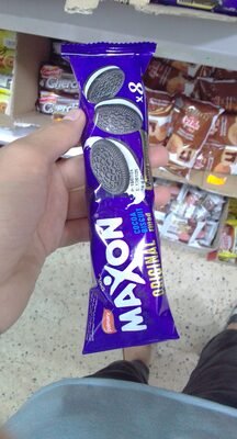 MAXON BISCUIT NOIR CREME VANILLE X8 75GR *24