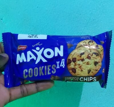 MAXON COOKIES 43GR 24PCS