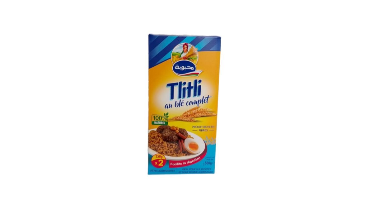 MAHBOUBA PATE TLITLI AU BLE COMPLET 500G *12