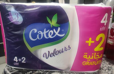 COTEX PH VELOUR 3 PLIS 4+2