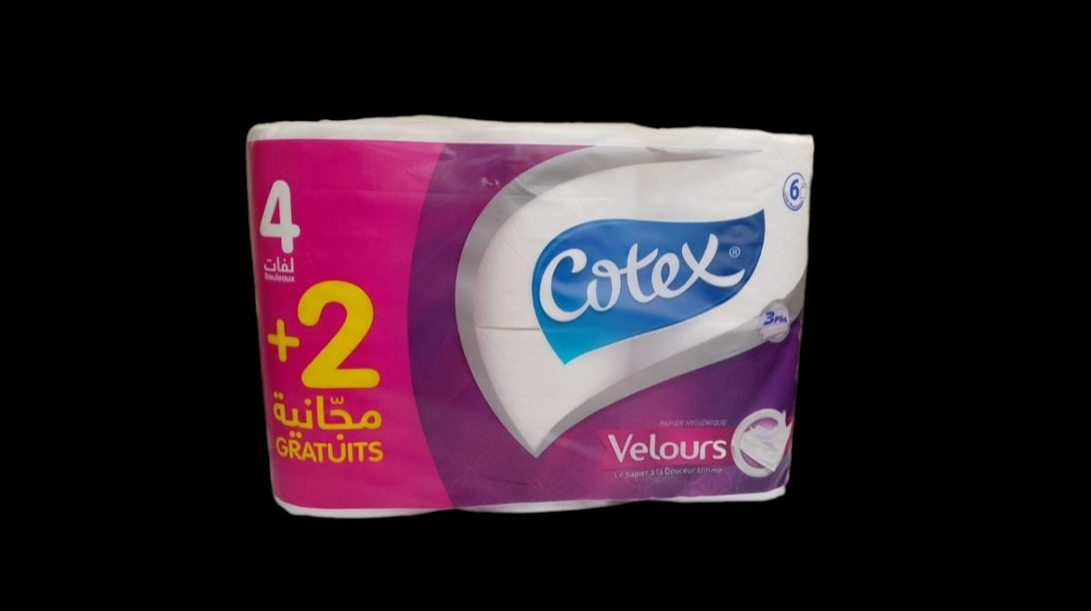 COTEX PH VELOURS VANILLE  4+2