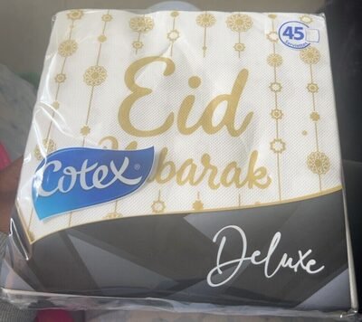 COTEX SERVIETTES DE TABLE DELUX *24