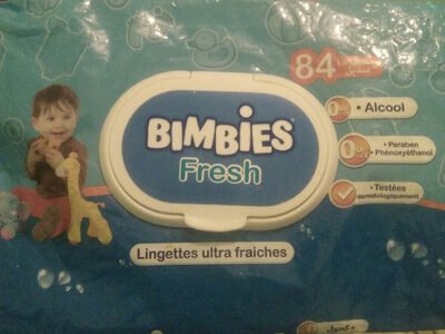 LINGETTES BIMBIES  FRESH