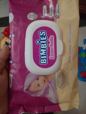 LINGETTES BIMBIES LAIT NETTOYANT