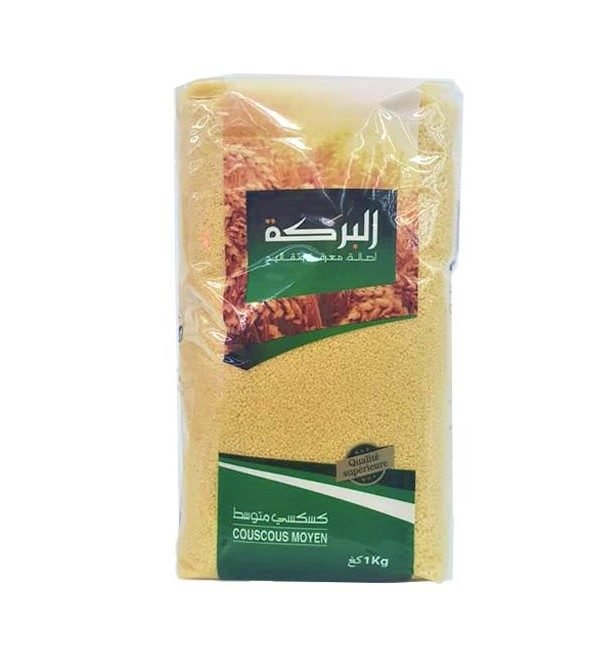 ELBARAKA COUSCOUS BLE DUR MOYEN 1KG *10