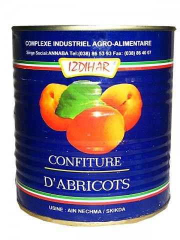 IZDIHAR CONFITURE ABRICOT 900GR *12