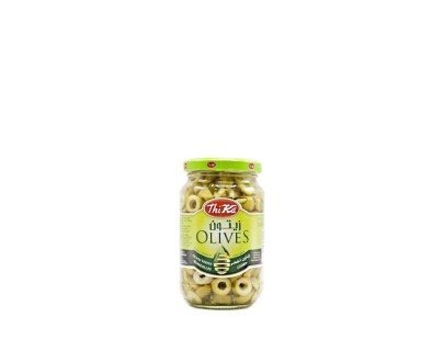 THIKA OLIVES VERTES RONDELLES 360GR *12