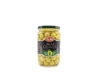 THIKA OLIVES VERTES A L AIL 720GR *12