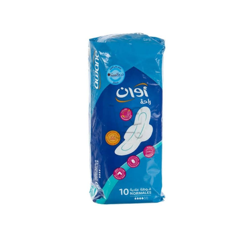 AWANE SERVIETTE HYGIENIQUE CONFORT LONGUE X 10