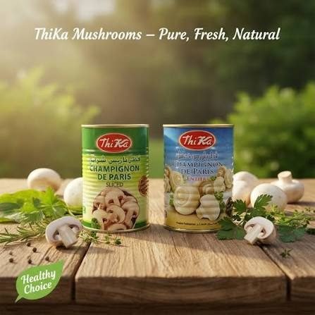 THIKA CHAMPIGNON METAL TRANCHES 400GR *12