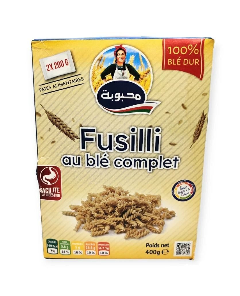 MAHBOUBA FUSILLI AU BLE COMPLET 400G *15