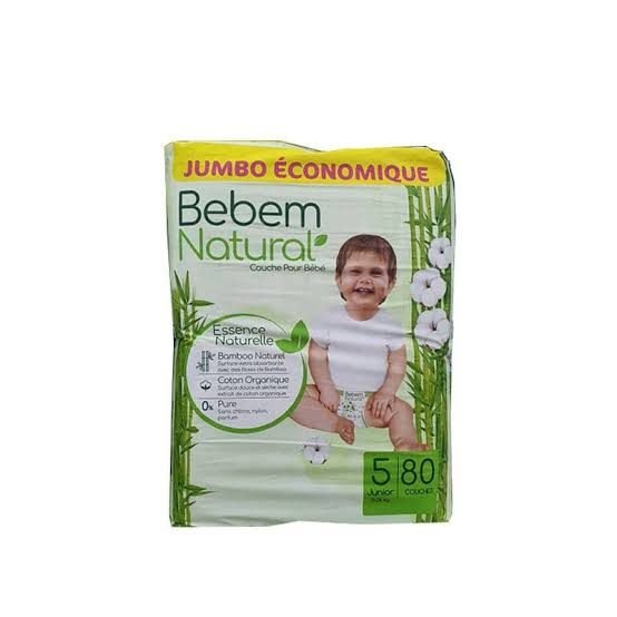 BEBEM COUCHE  N05 JUNIOR 80PCS *3