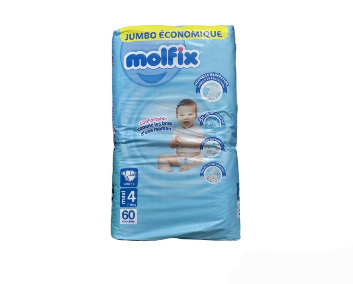 MOLFIX COUCHE JUMBO N04 80PCS