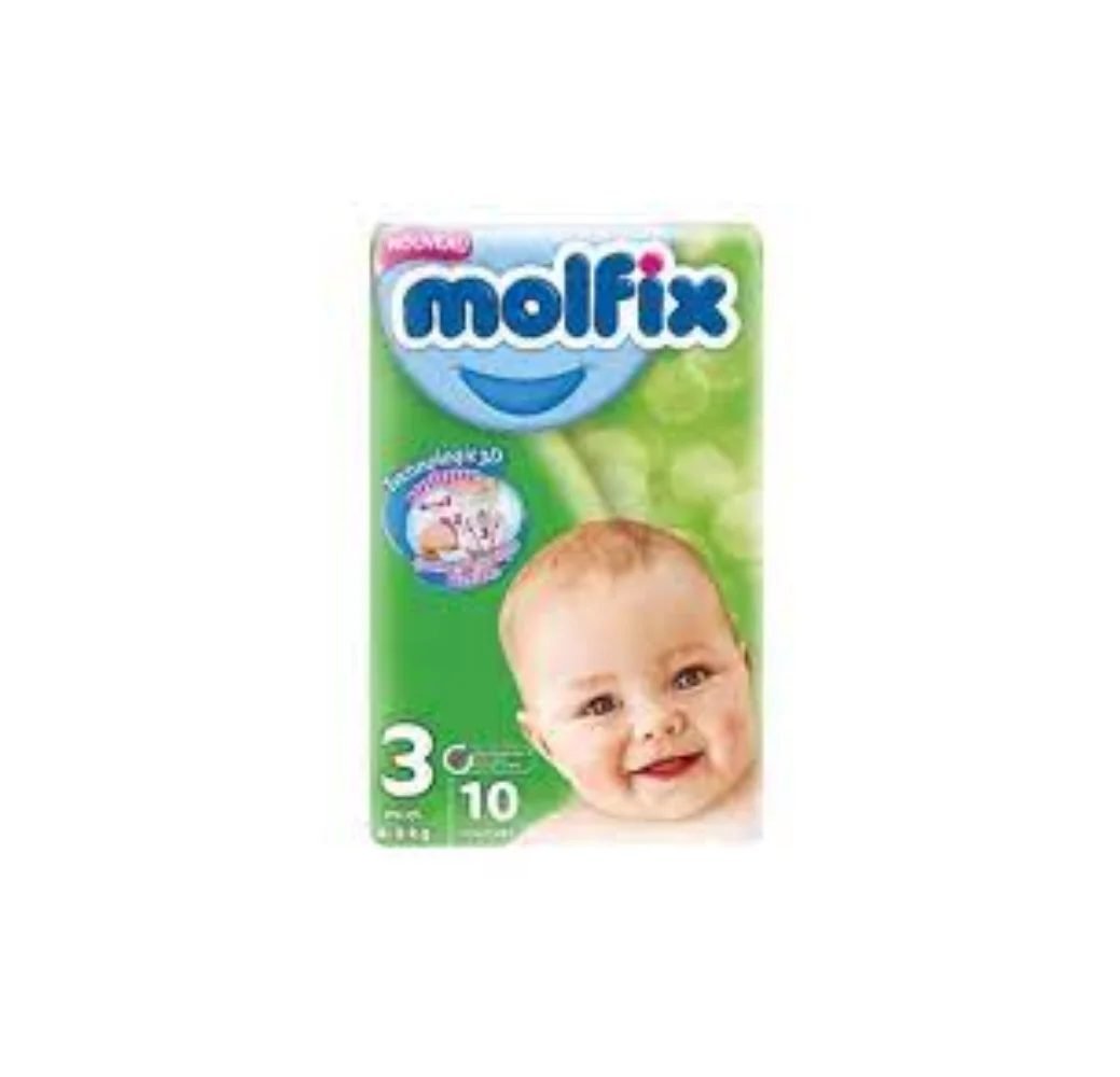 MOLFIX COUCHE N03 10PCS