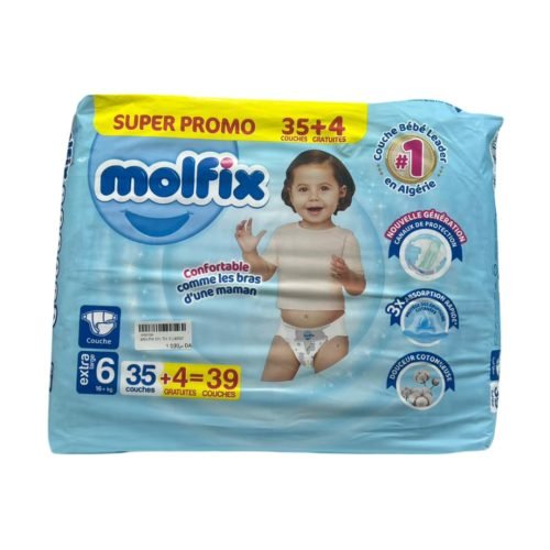 MOLFIX COUCHE N06 EXTRA LARGE  35+4 *4