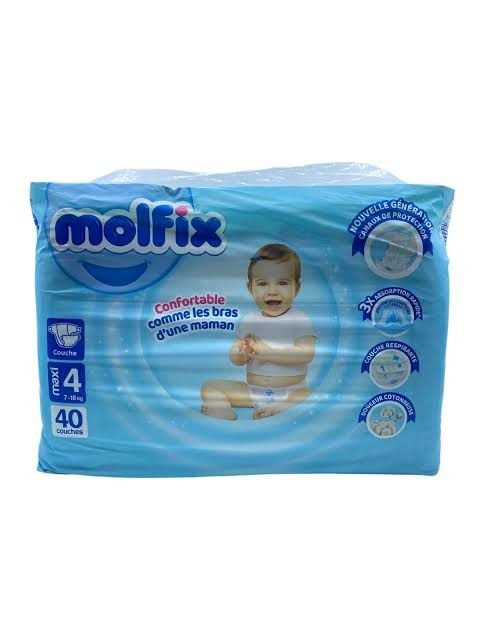 MOLFIX COUCHE N01 40PCS *4