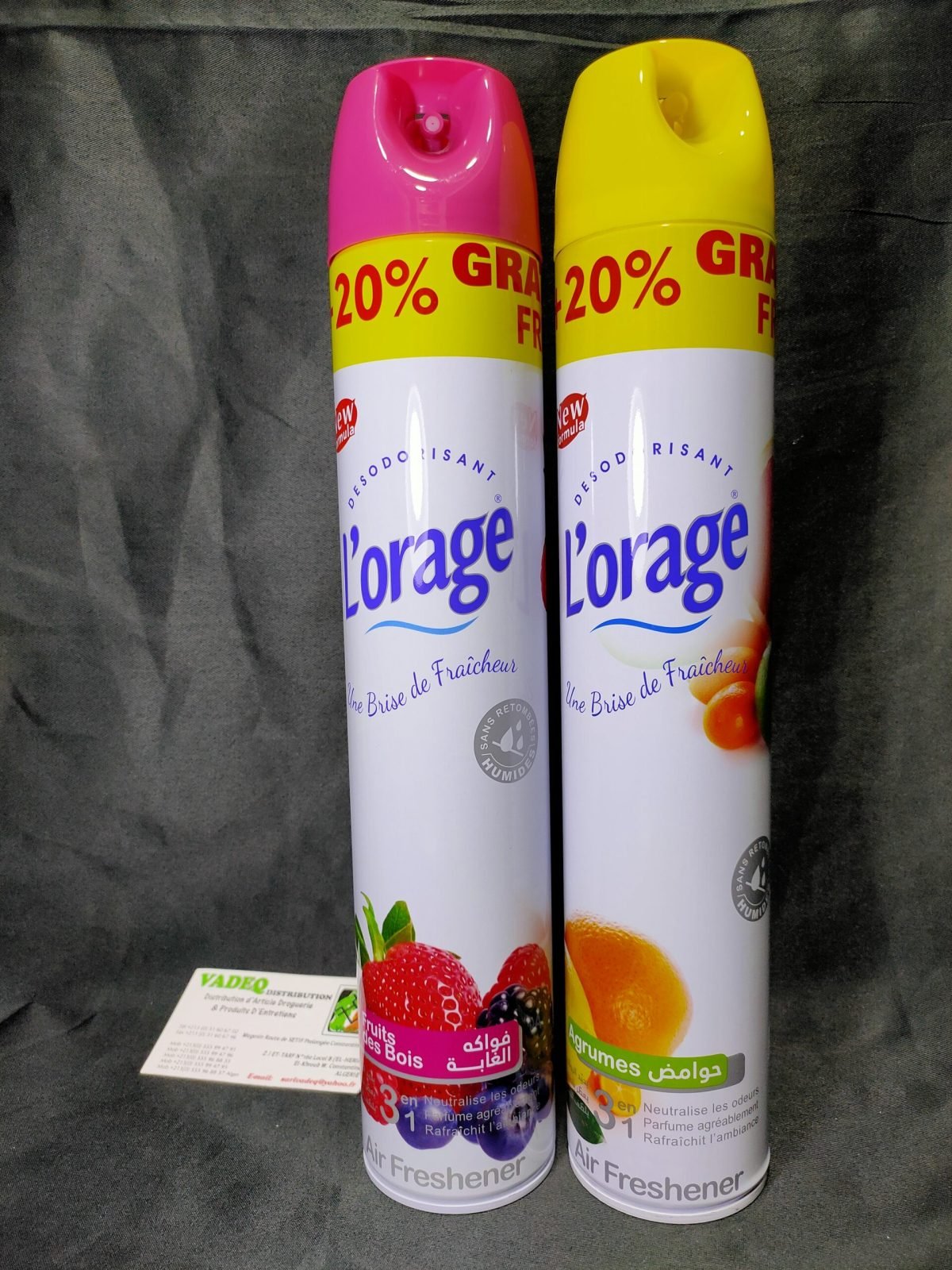 L'ORAGE AIR FRESHENER 750ML *12