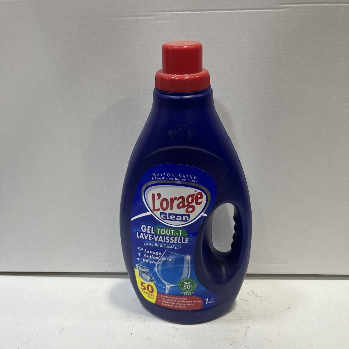 L'ORAGE GEL VAISSELLE 1L + LV 150ML OFFER  *6
