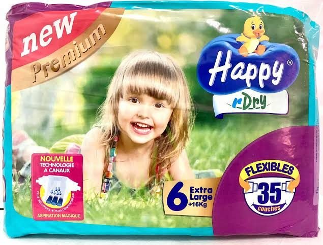 HAPPY DRY 6 35 PCS *3