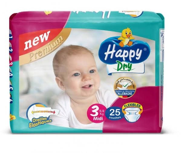 HAPPY DRY 3 25 PCS *4