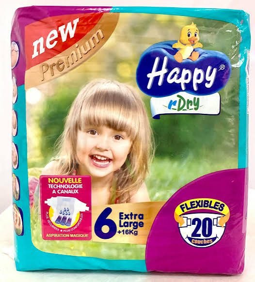HAPPY DRY 6 20 PCS *4