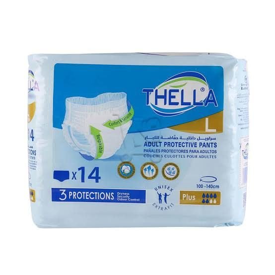 THELLA CULOTTES TAILLE L 14 PCS *6